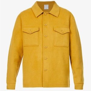 Sandro wool-blended overshirt